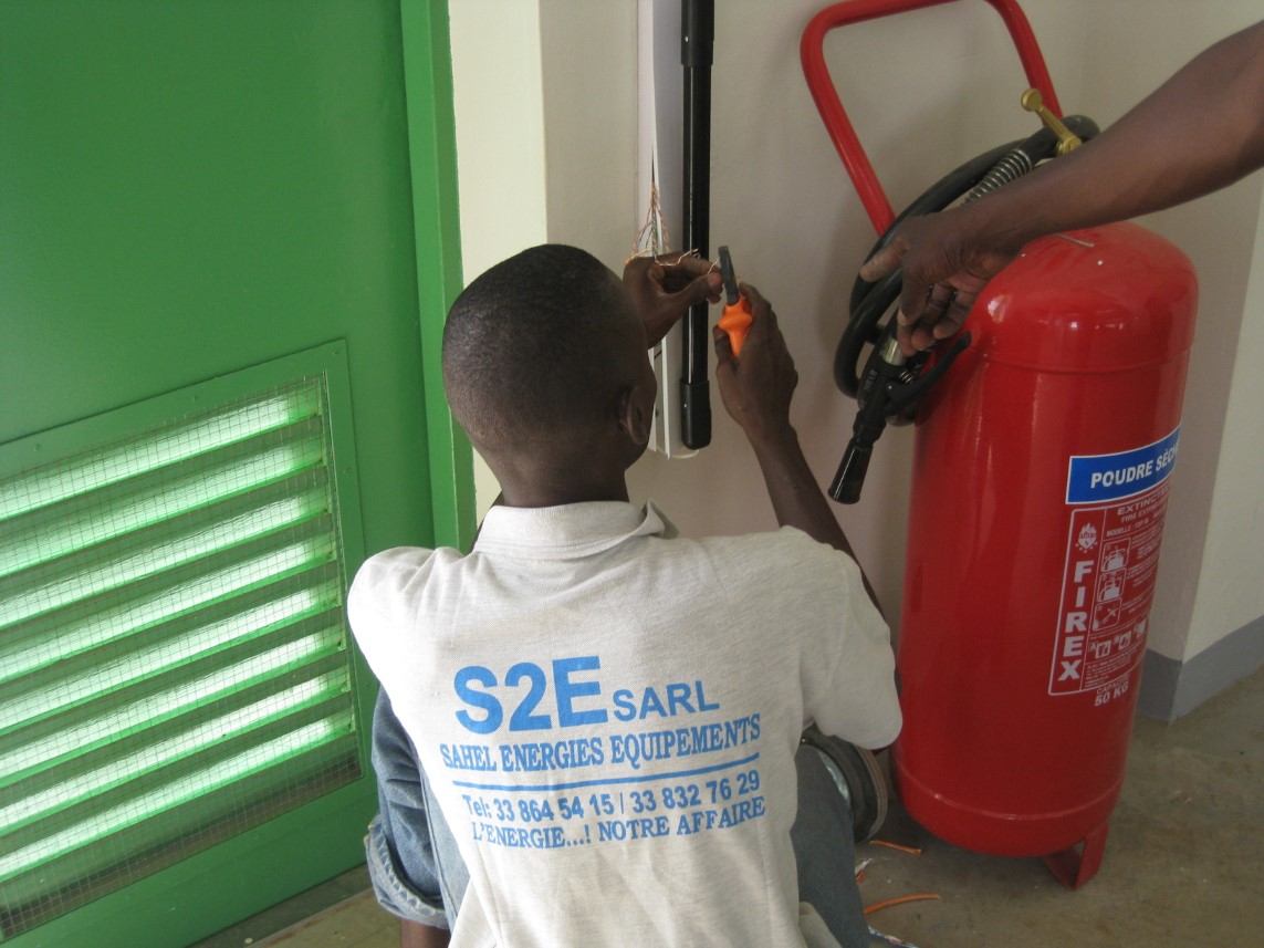 Installation sécurité incendie